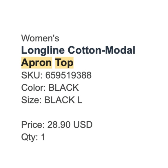 Abercrombie Open Back High Neck Top in Black (L) - Picture 5 of 5